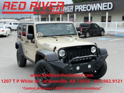 2018 Jeep Wrangler Willys Wheeler W