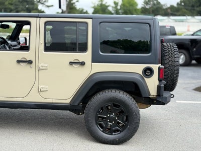 2018 Jeep Wrangler Willys Wheeler W