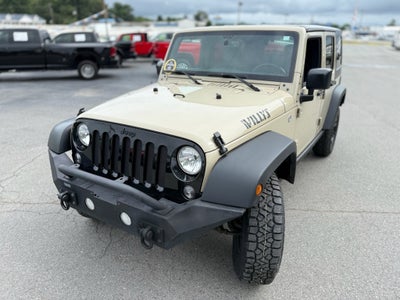 2018 Jeep Wrangler Willys Wheeler W