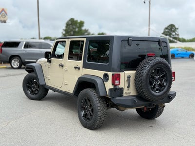 2018 Jeep Wrangler Willys Wheeler W