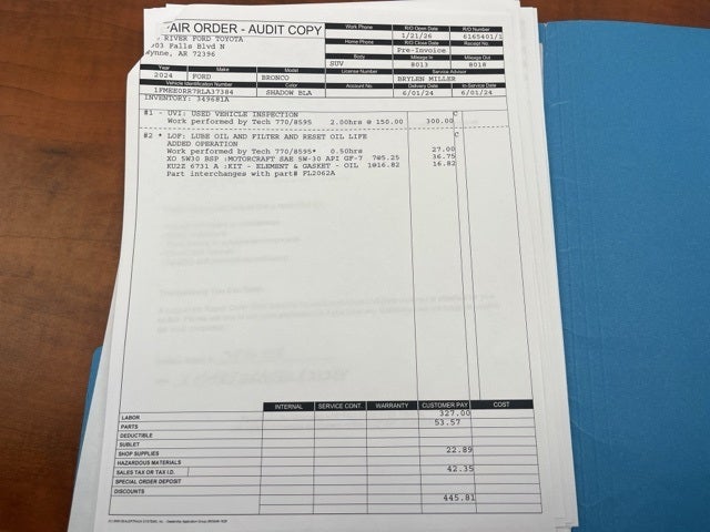 2024 Ford Bronco Raptor