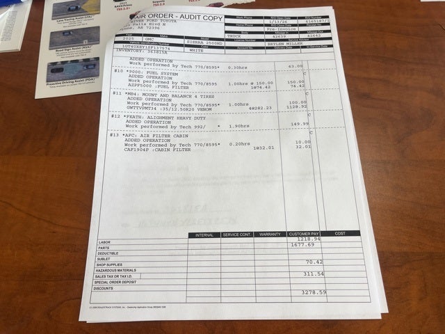 2025 GMC Sierra 2500HD Denali Ultimate