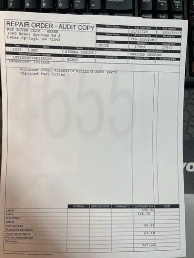 2025 GMC Sierra 2500HD Denali Ultimate