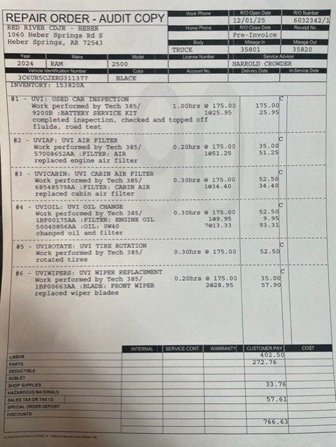 2024 RAM 2500 Tradesman