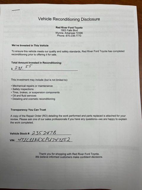 2023 Toyota Camry LE