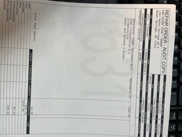 2023 Toyota Tundra Hybrid 1794 Edition