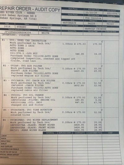 2016 Subaru Impreza 2.0i Sport Premium